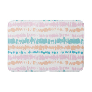 Pastel Batik Mönster Badrumsmatta