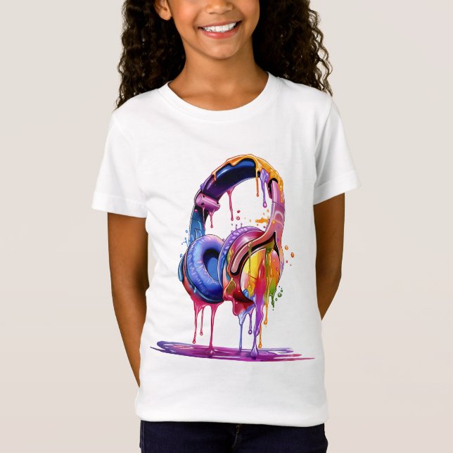 Pastel Beats T Shirt (Framsida)