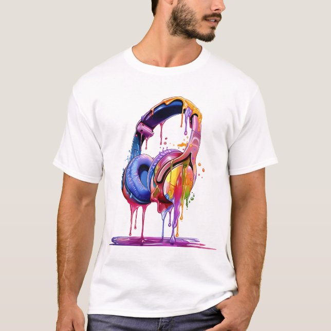 Pastel Beats T Shirt (Framsida)