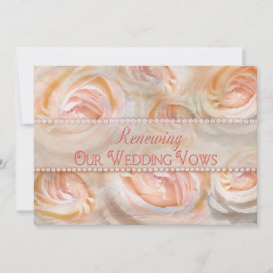 Pastel Beauty Renew Vows-inbjudan - Ro Inbjudningar