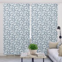 Pastel Berry Shadow Curtains