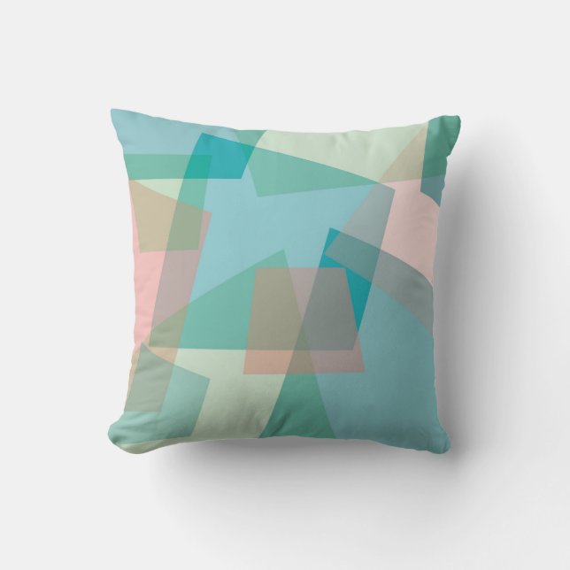 Pastel blokken kudde (Framsida)