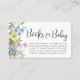 Pastel Blommigt Baby i Bloom Bokar för Baby Tilläggskort