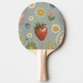 Pastel Blommigt & Berry Delight Pingisracket