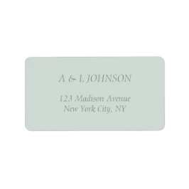 Pastel Blommigt Elegance Bröllop Adressetikett