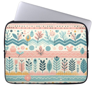 Pastel Blommigt Laptop sleeve