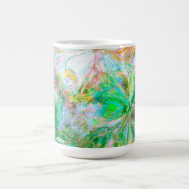 Pastel Blommigt Mugg - Vintage - Fantasy