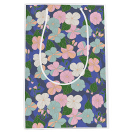 Pastel-Blomsterträdgård