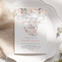 Pastel Blooms Möhippa Brunch Tea Party
