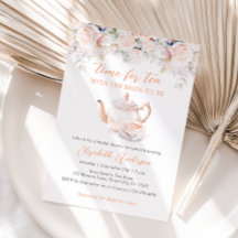 Pastel Blooms Möhippa Tea Party