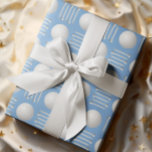 Pastel Blue Golf Boll och Tee Gift Presentpapper<br><div class="desc">Snyggtens golfomslag papper. Vit golf bollar och T i ett reglerat rutnät mönster över en modig modern färgad bakgrund. Lämpligt för jul,  helgdag,  Fars dag,  Mors dag,  studenten,  födelsedagar med mera! Perfekt till din speciella golfer. Kontakta om du behöver hjälp med eventuella anpassningar för att passa önskemål.</div>