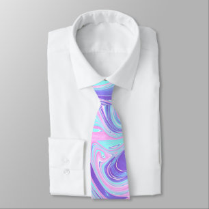 Pastel Blue & Lila Marble Liquid Struktur Slips