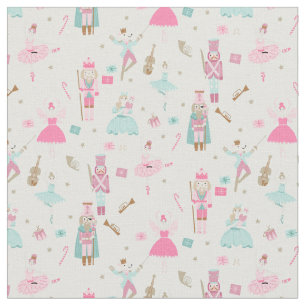 Pastel Blue Nutcracker Ball jul Tyg