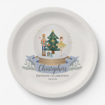 Pastel Blue Nutcracker - Julens Födelsedagsfest