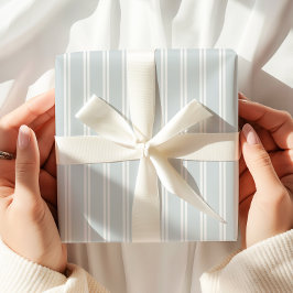 Pastel Blue Rand Minimal Presentpapper