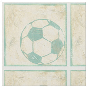 Pastel Blue Socer Ball av Chariklia Zarris Tyg
