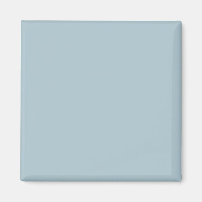 Pastel Blue Solid Färg | Klassisk | ELEGANT Magnet (Framsidan)
