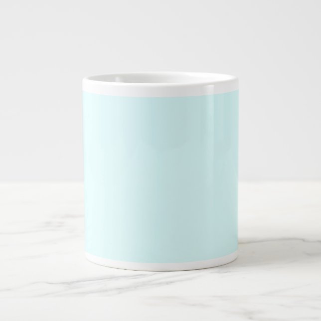 Pastel Blue Specialty Mugg Jumbo Mugg (Framsidan)
