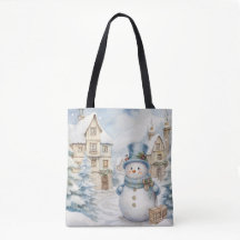 PASTEL BLUE WINTER HELGDAG CHRISTMAS SNÖGUBBE