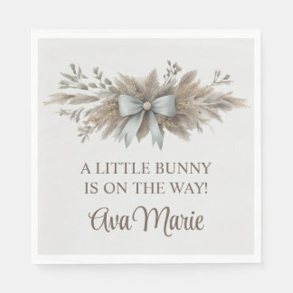 Pastel Boho Rabbit Pappersservett