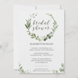 Pastel Bouquet Bridal Shower Invitation Floral Inbjudningar