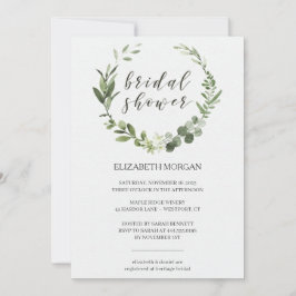 Pastel Bouquet Bridal Shower Invitation Floral Inbjudningar