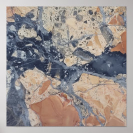 Pastel Breccia Affisch