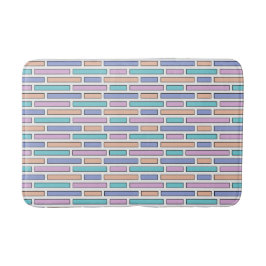 Pastel Bricks Mosaic Badrumsmatta