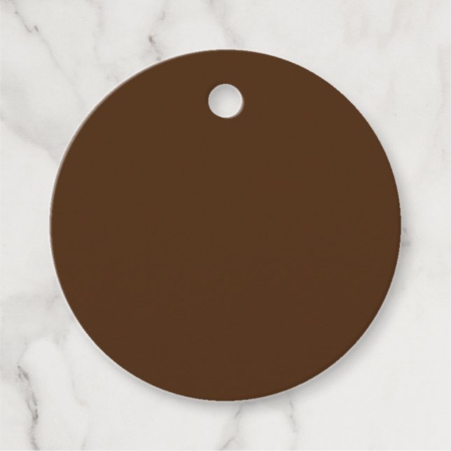 Pastel Brown,Gräs Cone,Puce Gåvor Etiketter (Framsida)