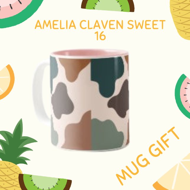 Pastel Brown Modern Tapet-kaffe Mugg (Skapare uppladdad)