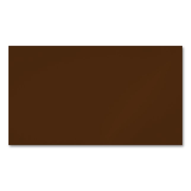 Pastel Brown,Pine Cone,Puce, Magnetiska Visitkort (Framsida)