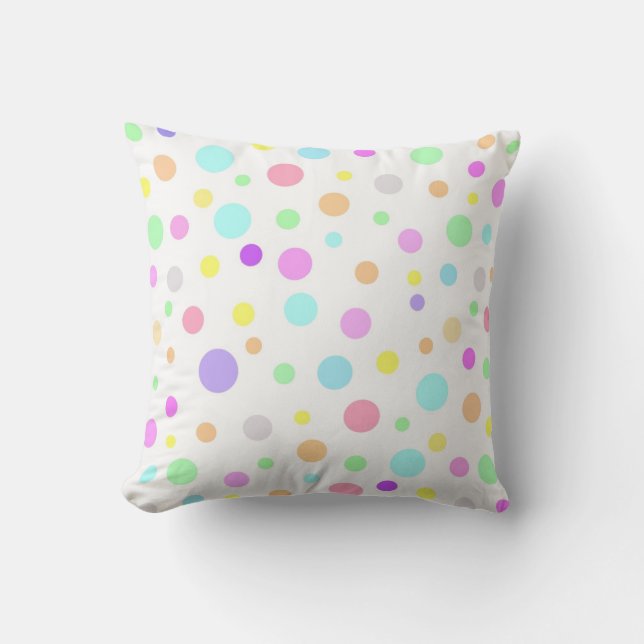 Pastel Bubbles American MoJo Pillow Kudde (Framsida)