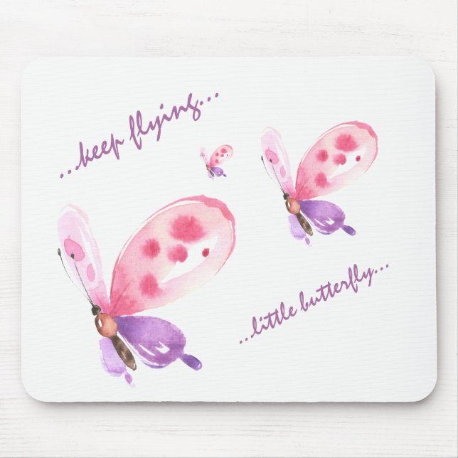 Pastel Butterflies, inspirationskälla, Musmatta (Framsidan)