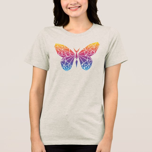 Pastel Butterfly Aesthetic T-Shirt for Women T (Framsida)
