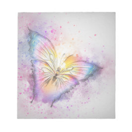 Pastel Butterfly Anteckningsblock