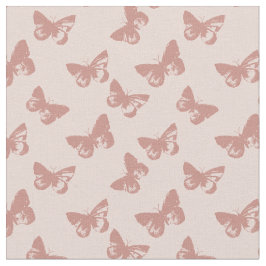 Pastel butterfly pattern tyg