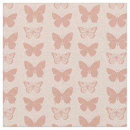 Pastel butterfly pattern tyg