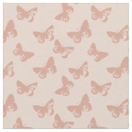Pastel butterfly pattern tyg
