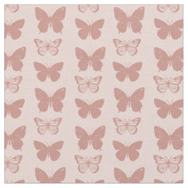 Pastel butterfly pattern tyg