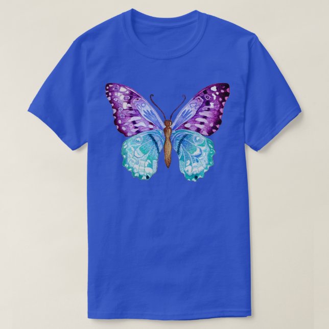 Pastel Butterfly T Shirt (Design framsida)
