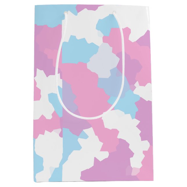 Pastel Camouflage Abstrakt Art Mönster (Framsidan)