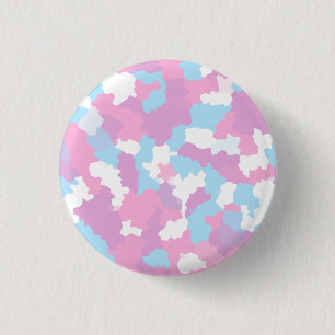 Pastel Camouflage Abstrakt Art Mönster Knapp