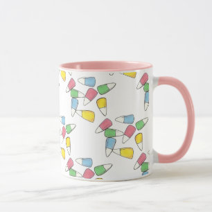 Pastel Candy corn Påsk Party Springtime Mugg