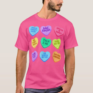 Pastel Candy Heart SLPA Tal T Shirt