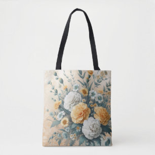 Pastel Carnations Tygkasse