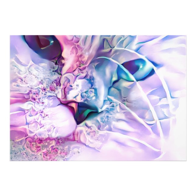 Pastel Cat Dreamscape Fototryck (Framsidan)
