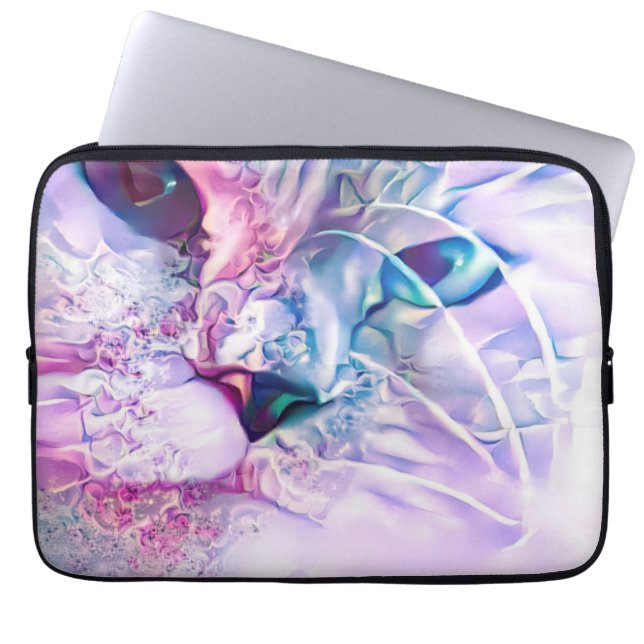 Pastel Cat Dreamscape Laptop Fodral (Framsidan)