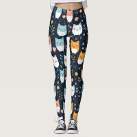Pastel Cats Mönster