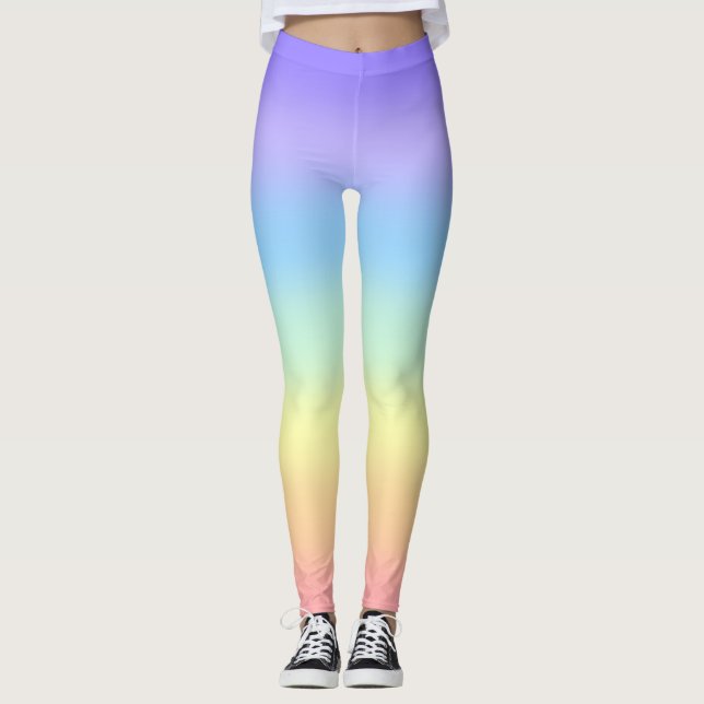 Pastel Chakra Leggings (Framsida)
