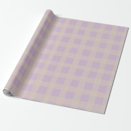 Pastel Checkered Gingham Presentpapper
